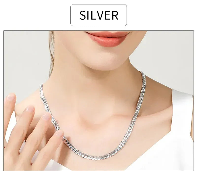 Sideways Cross Necklace