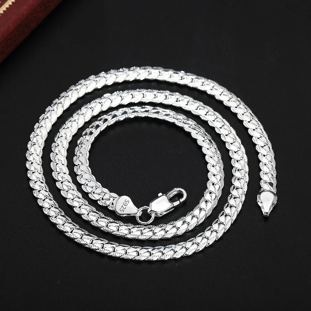 Sideways Cross Necklace