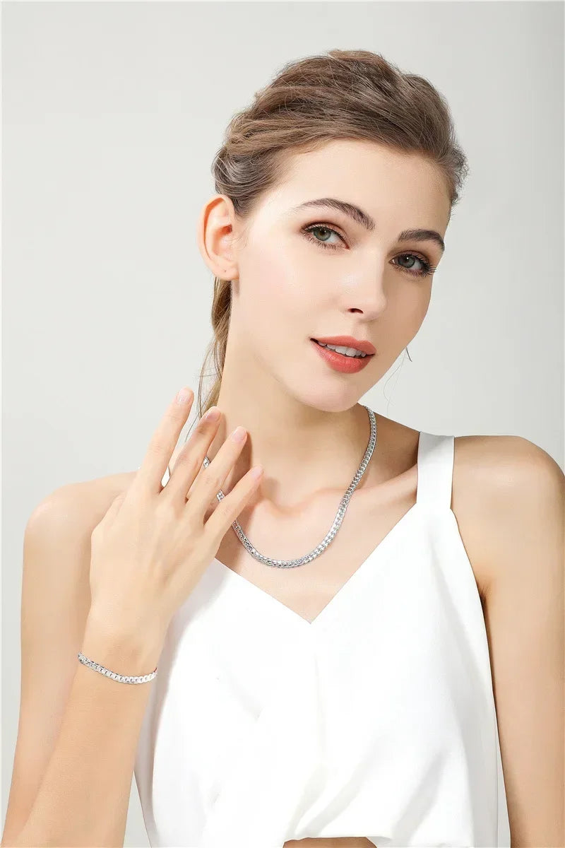 Sideways Cross Necklace